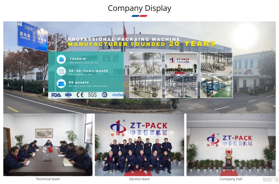 China Jiangsu Zhongtai Packing Machinery Co., Ltd. Unternehmensprofil
