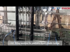 100ml-5L Düngemittel-flüssige füllende Paket-Linie des Schädlingsbekämpfungsmittel-SL mit Schwerkraft-Füllmaschine und Tracki