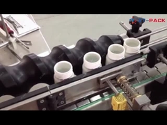 Kleben automatischer Aufkleber SS304 kalten Kleber für Plastikglasflaschen-Sojasoßen-Essig-Öl-Flasche Labeli